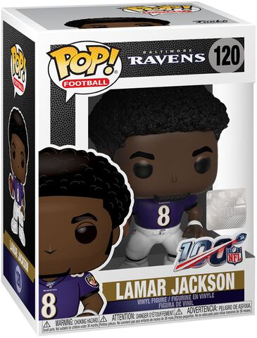 Figurine Funko Pop! N°120 - NFL : Ravens - Lamar Jackson